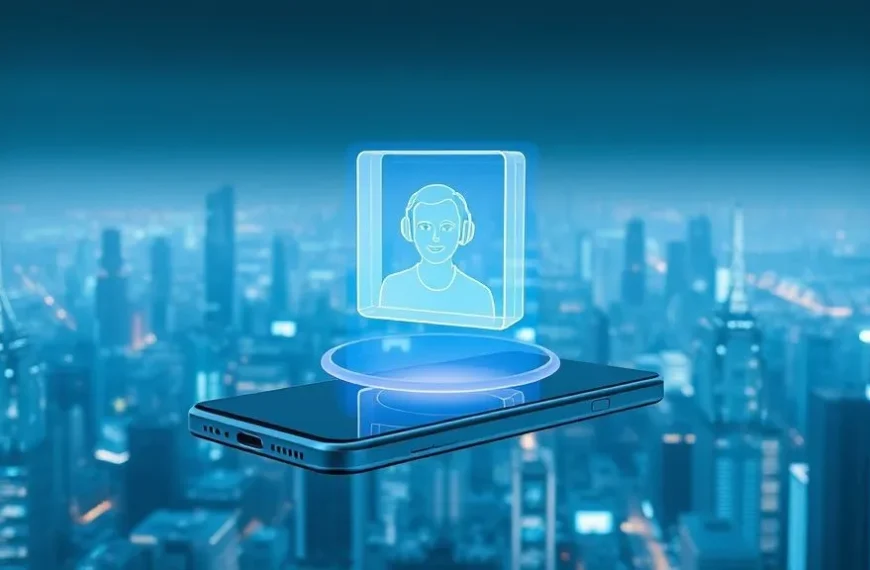 futuristic smartphone